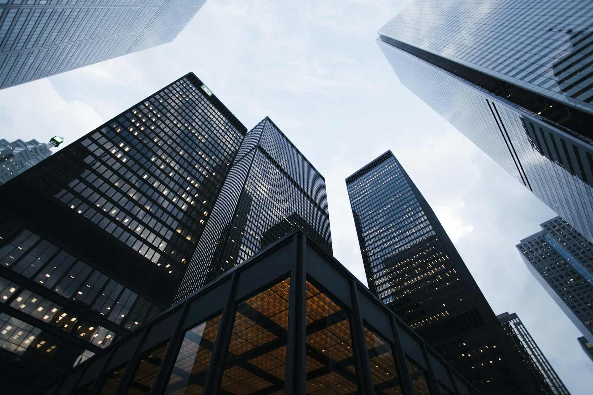 Northpoint Exchange office tower at golden hour